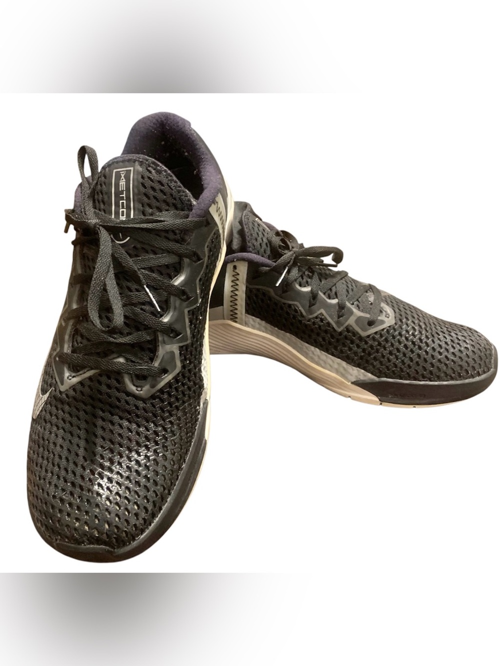 Nike Metcon Men’s Sz 12 CK9388-010 Black Breathable Mesh Uppers *READ*
